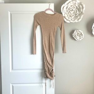 Midi sweater dress